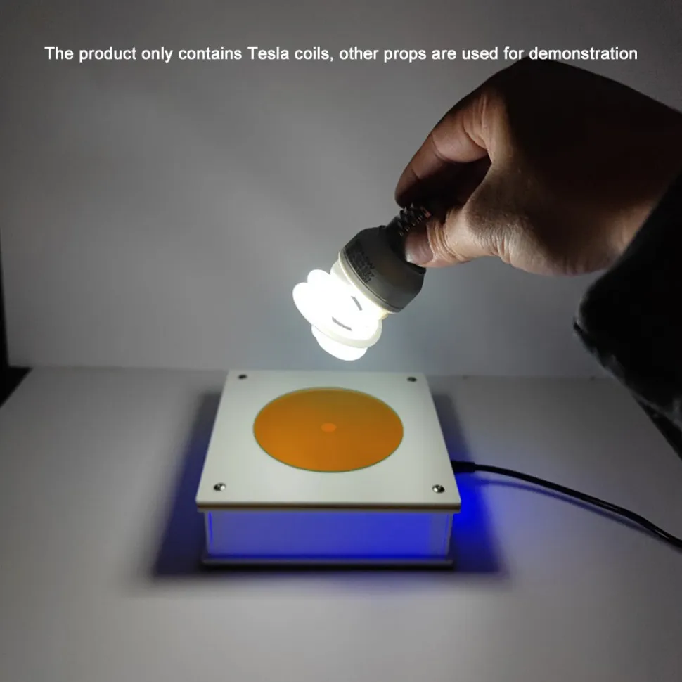 Tesla Coil Spaced Lighting Tesla Coil Model Experimental Science and Technology Creative Gifts