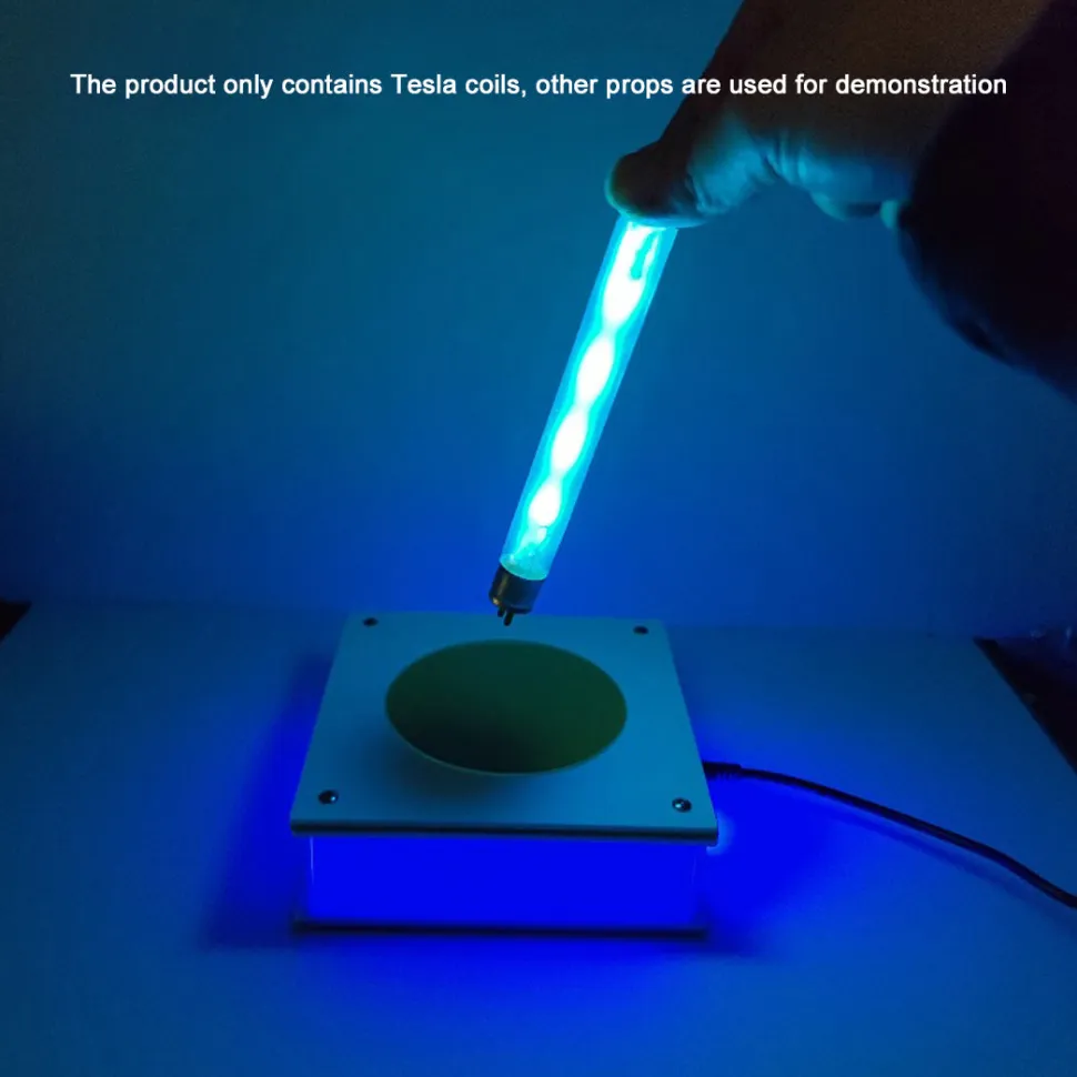 Tesla Coil Spaced Lighting Tesla Coil Model Experimental Science and Technology Creative Gifts