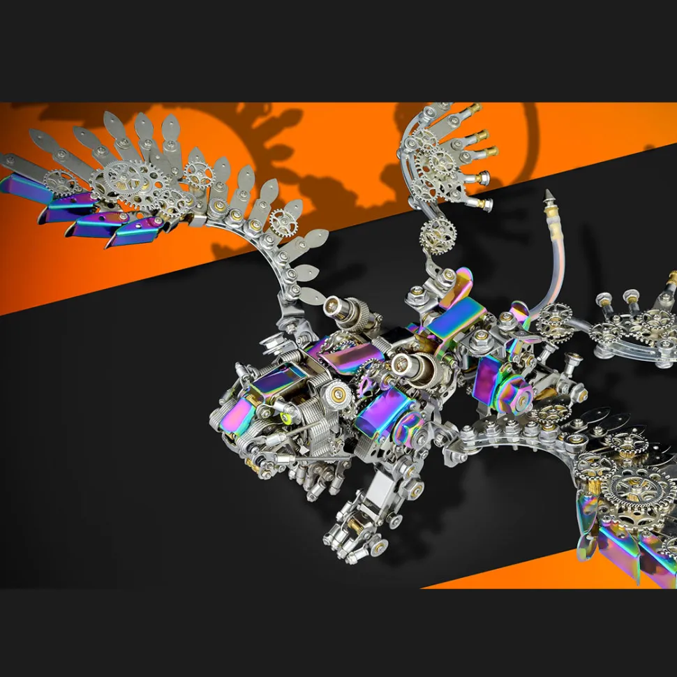 Tiger Wing 3D Metal Model Kit Accessories for Bengal Tiger, Saber-toothed Tiger