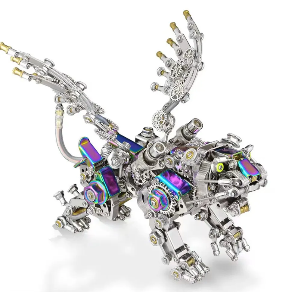 Tiger Wing 3D Metal Model Kit Accessories for Bengal Tiger, Saber-toothed Tiger