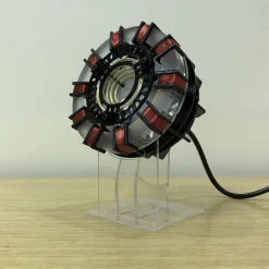 Tony MK1 Arc Reactor Model Assembly Kit with USB Power Cable & Light