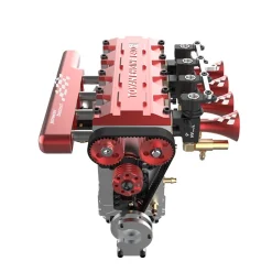 TOYAN Engine FS-L400G L4 14cc Inline 4 Cylinder Four-stroke Water-cooled Gasoline Engine Model - Kit Version