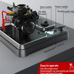 Toyan Engine FS S100AT Transparent Nitro-Methanol Gasoline RC Engine