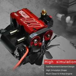 TOYAN FS-L200 2 Cylinder 4 Stroke Model Engine Kit - Build Your Own Engine that Works