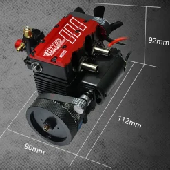 TOYAN FS-L200 2 Cylinder 4 Stroke Model Engine Kit - Build Your Own Engine that Works
