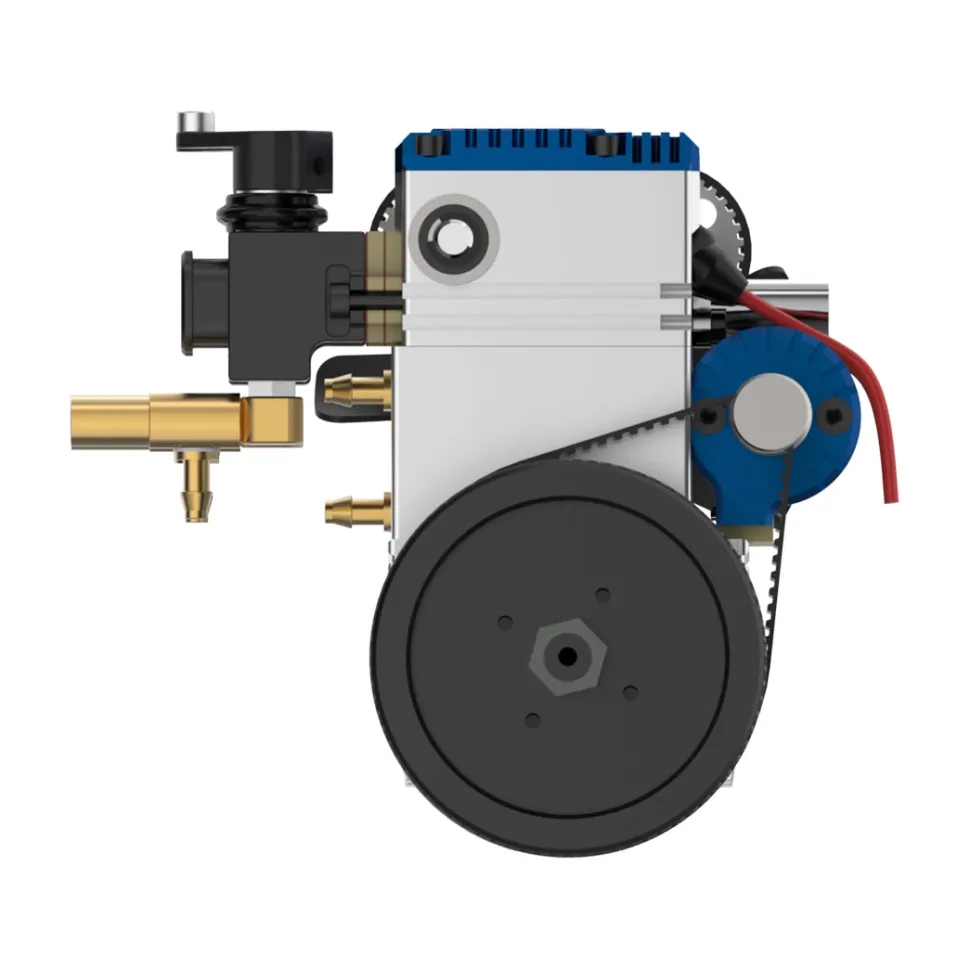 TOYAN FS-L200 2 Cylinder 4 Stroke Model Engine Kit - Build Your Own Engine that Works