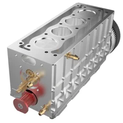 TOYAN FS-L400 Engine 14cc Inline 4 Cylinder 4 Stroke Nitro Engine Model - Assembled