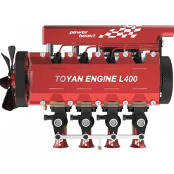 TOYAN FS-L400 Engine 14cc Inline 4 Cylinder 4 Stroke Nitro Engine Model - Assembled
