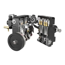 TOYAN FS-L200 Engine 2 Cylinders 4 Stroke Engine Model Kit - Build Your Own Engine that Works