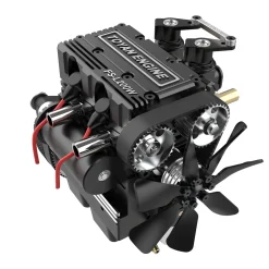 TOYAN FS-L200 Engine 2 Cylinders 4 Stroke Engine Model Kit - Build Your Own Engine that Works