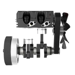 TOYAN FS-L200 Engine 2 Cylinders 4 Stroke Engine Model Kit - Build Your Own Engine that Works