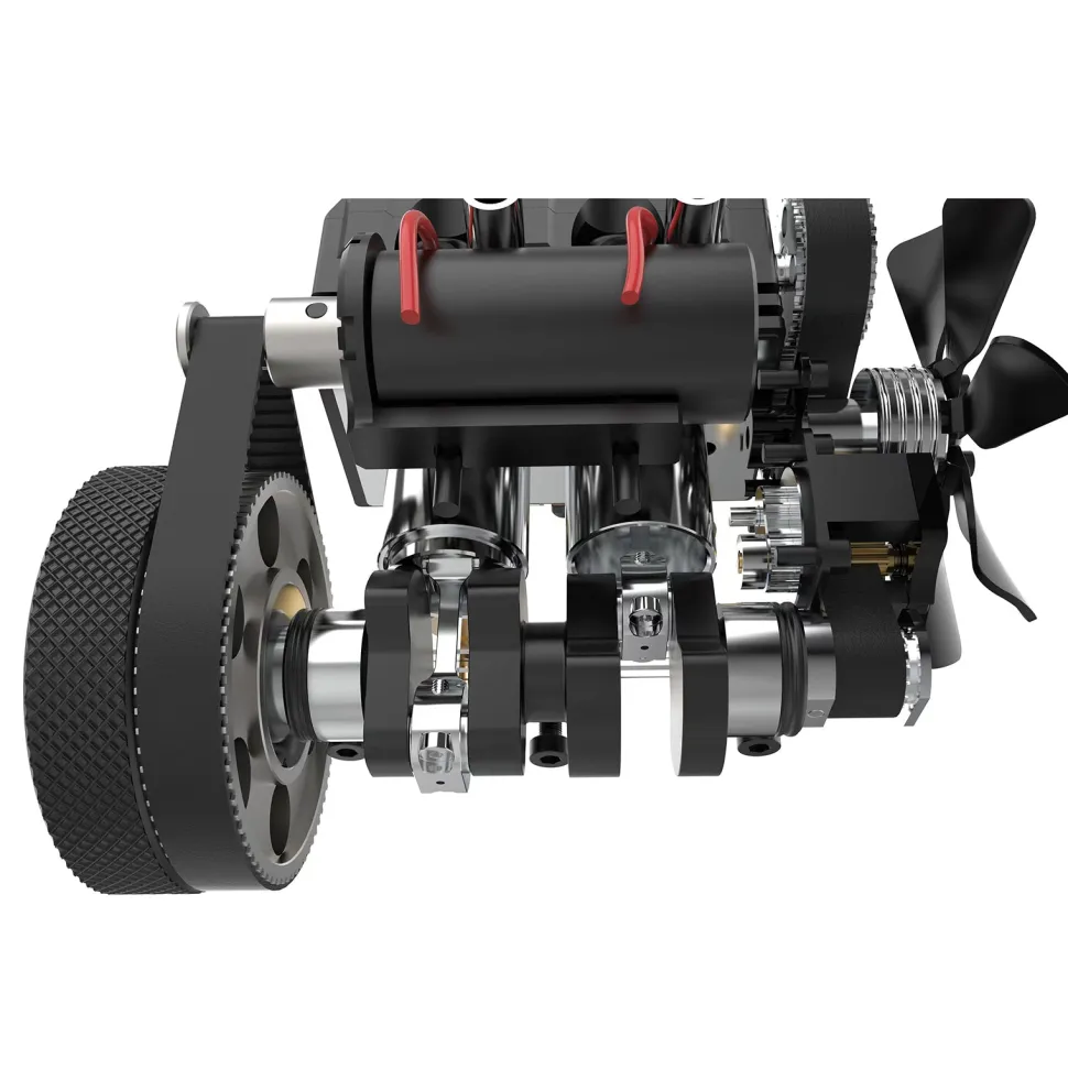 TOYAN FS-L200 Engine 2 Cylinders 4 Stroke Engine Model Kit - Build Your Own Engine that Works