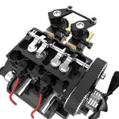 TOYAN FS-L200 Engine 2 Cylinder 4 Stroke Nitro Engine Model Kit - Build Your Own Engine That Works