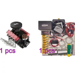 TOYAN FS-V800WGPC V8 Engine With Starter Kit, Stand and Accessories-One Key Start