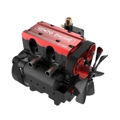 TOYAN Full Metal Nitro Engine Model Kit That Works - Build Your Own Engines - Gift Collection