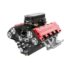 TOYAN V8 Engine FS-V800 28cc Nitro Engine - Build Your Own V8 Engine - V8 Engine Model Kit That Works
