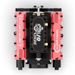 TOYAN V8 Engine FS-V800 28cc Nitro Engine - Build Your Own V8 Engine - V8 Engine Model Kit That Works