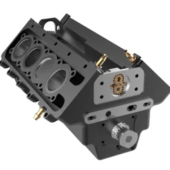 TOYAN V8 Engine FS-V800 28cc Nitro Engine - Build Your Own V8 Engine - V8 Engine Model Kit That Works