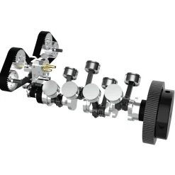 TOYAN V8 Engine FS-V800 28cc Nitro Engine - Build Your Own V8 Engine - V8 Engine Model Kit That Works