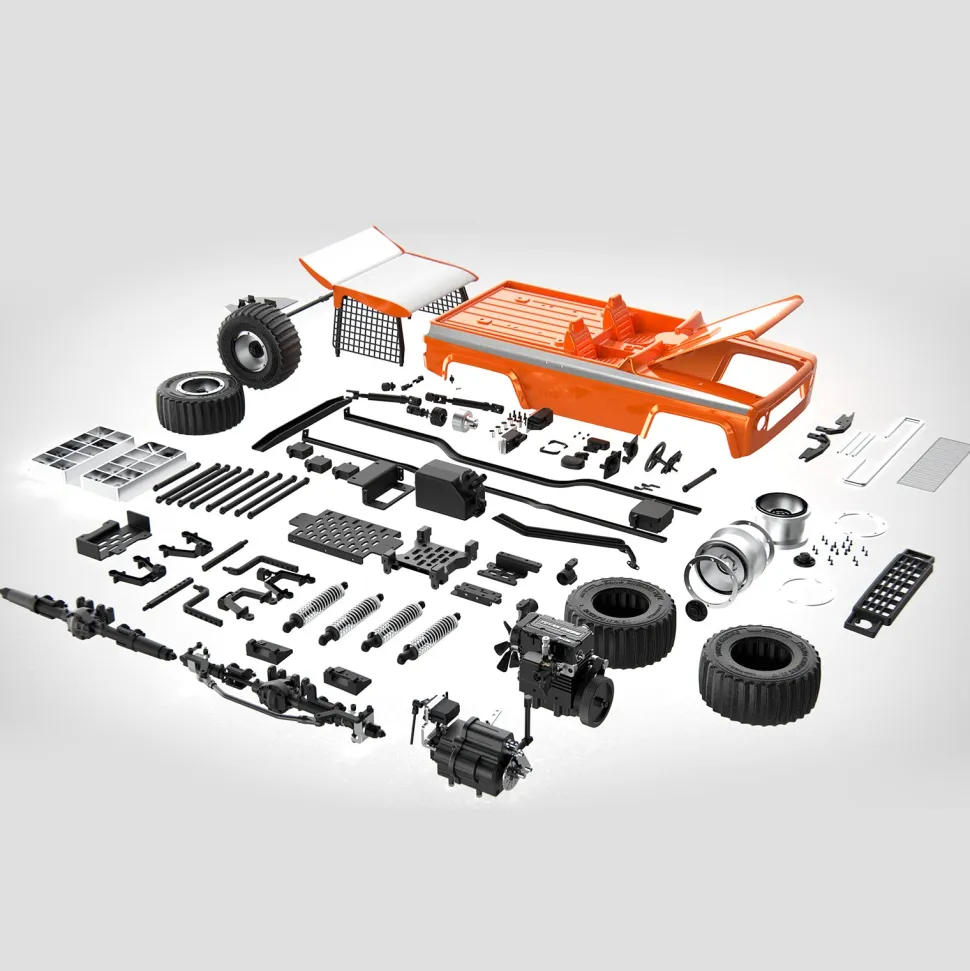 TOYAN X-POWER Sand Cruiser 1:8 RC Off-road 4WD Car Vehicle Crawler Kit