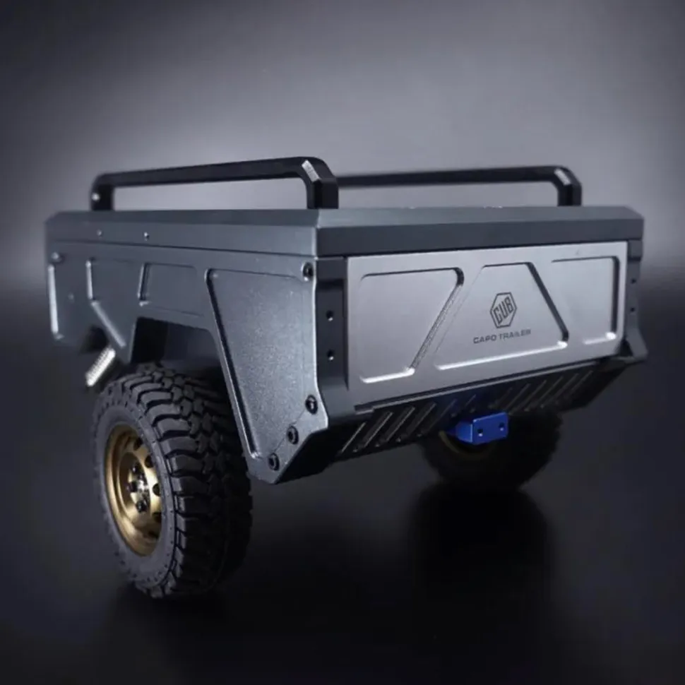 Trailer-A Luggage Trailer OP Modified Parts for Capo CUB1 1:18 RC Off-road Vehicle Crawler(SKU:33ED3142193)