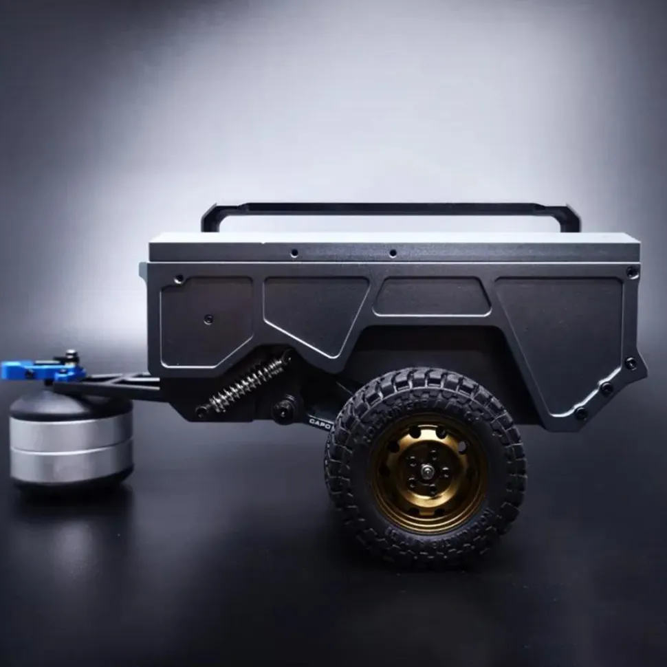 Trailer-A Luggage Trailer OP Modified Parts for Capo CUB1 1:18 RC Off-road Vehicle Crawler(SKU:33ED3142193)