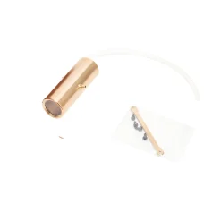 Translucent Visible Brass Fuel Tank + Fuel Line + Restraint Straps for RETROL HM-01 Hit and Miss Engine Models