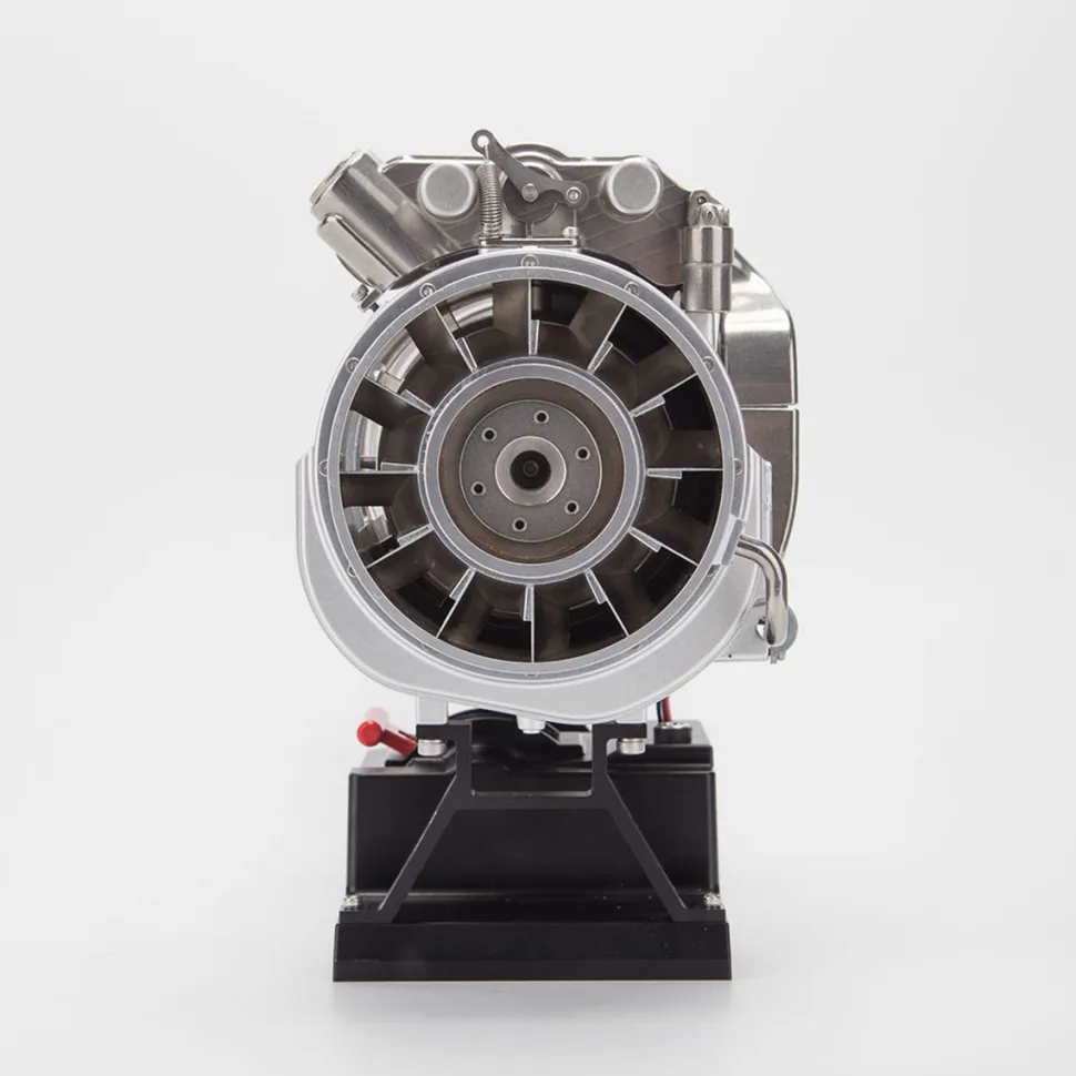 T700 Turboshaft Engine Model Kit that Works - Build Your Own Turboshaft Engine - TECHING 1/4 Metal Simulation Electric Military Helicopter Turboshaft Engine Model DM136