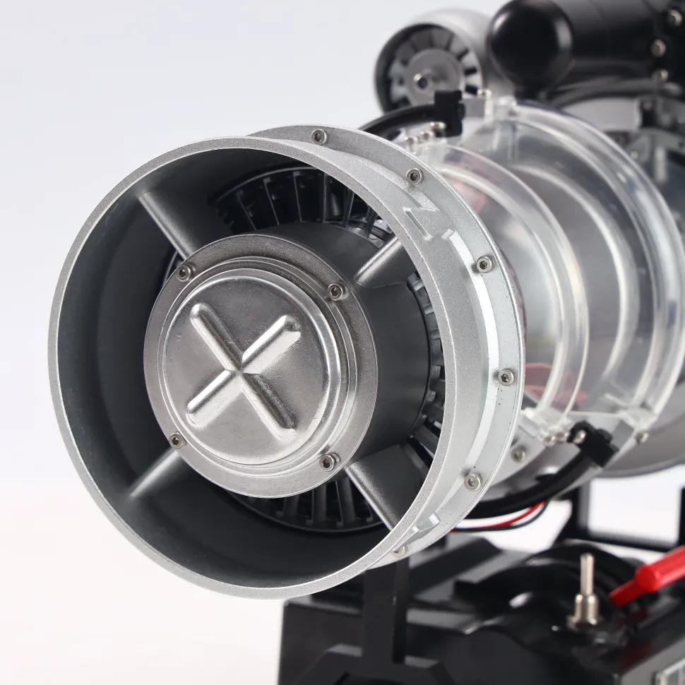 T700 Turboshaft Engine Model Kit that Works - Build Your Own Turboshaft Engine - TECHING 1/4 Metal Simulation Electric Military Helicopter Turboshaft Engine Model DM136