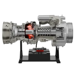 T700 Turboshaft Engine Model Kit that Works - Build Your Own Turboshaft Engine - TECHING 1/4 Metal Simulation Electric Military Helicopter Turboshaft Engine Model DM136