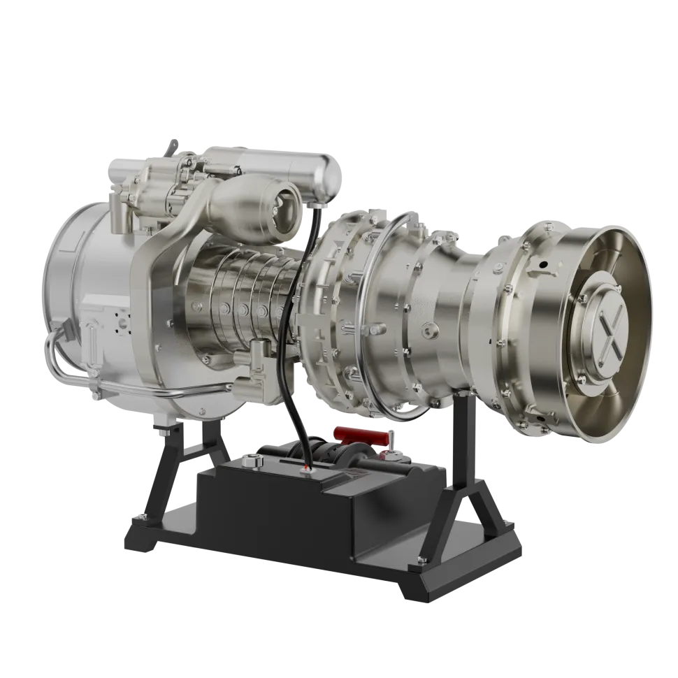 T700 Turboshaft Engine Model Kit that Works - Build Your Own Turboshaft Engine - TECHING 1/4 Metal Simulation Electric Military Helicopter Turboshaft Engine Model DM136