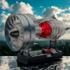 Turbofan Engine Model Kit that Works - Build Your Own Turbofan Engine - TECHING 1/12 Full Metal Dual-Spool Turbofan Engine Model Kit 300+PCS