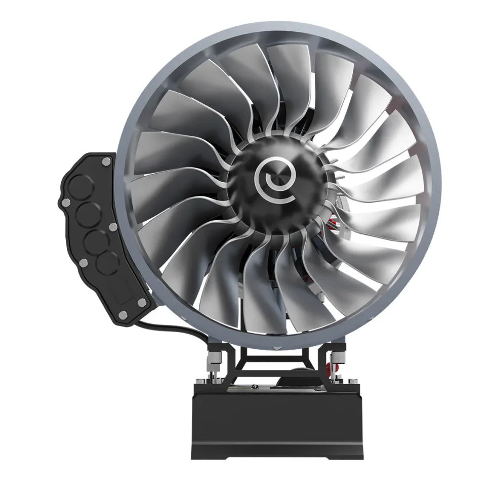 Turbofan Engine Model Kit that Works - Build Your Own Turbofan Engine - TECHING 1/12 Full Metal Dual-Spool Turbofan Engine Model Kit 300+PCS