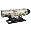 Turbofan Engine Model Kit that Works - Build Your Own Turbofan Engine - TECHING 1/10 Full Metal Electric Turbojet Engine Small Bypass Ratio Twin Rotor Aircraft Model DM135 600+Pcs