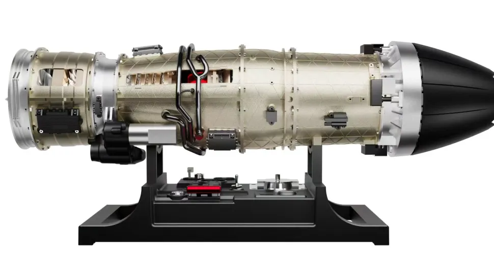 Turbofan Engine Model Kit that Works - Build Your Own Turbofan Engine - TECHING 1/10 Full Metal Electric Turbojet Engine Small Bypass Ratio Twin Rotor Aircraft Model DM135 600+Pcs