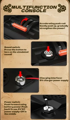 Turbofan Engine Model Kit that Works - Build Your Own Turbofan Engine - TECHING 1/10 Full Metal Electric Turbojet Engine Small Bypass Ratio Twin Rotor Aircraft Model DM135 600+Pcs