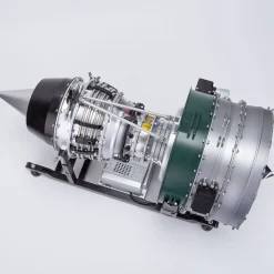 Turbofan Engine Model Kit that Works - Build Your Own Turbofan Engine - TECHING 1/10 Full Metal Dual-Spool Turbofan Engine Aircraft Jet Engine Model 1000+Pcs