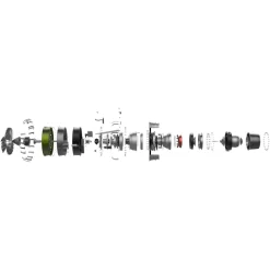 Turbofan Engine Model Kit that Works - Build Your Own Turbofan Engine - TECHING 1/10 Full Metal Dual-Spool Turbofan Engine Aircraft Jet Engine Model 1000+Pcs