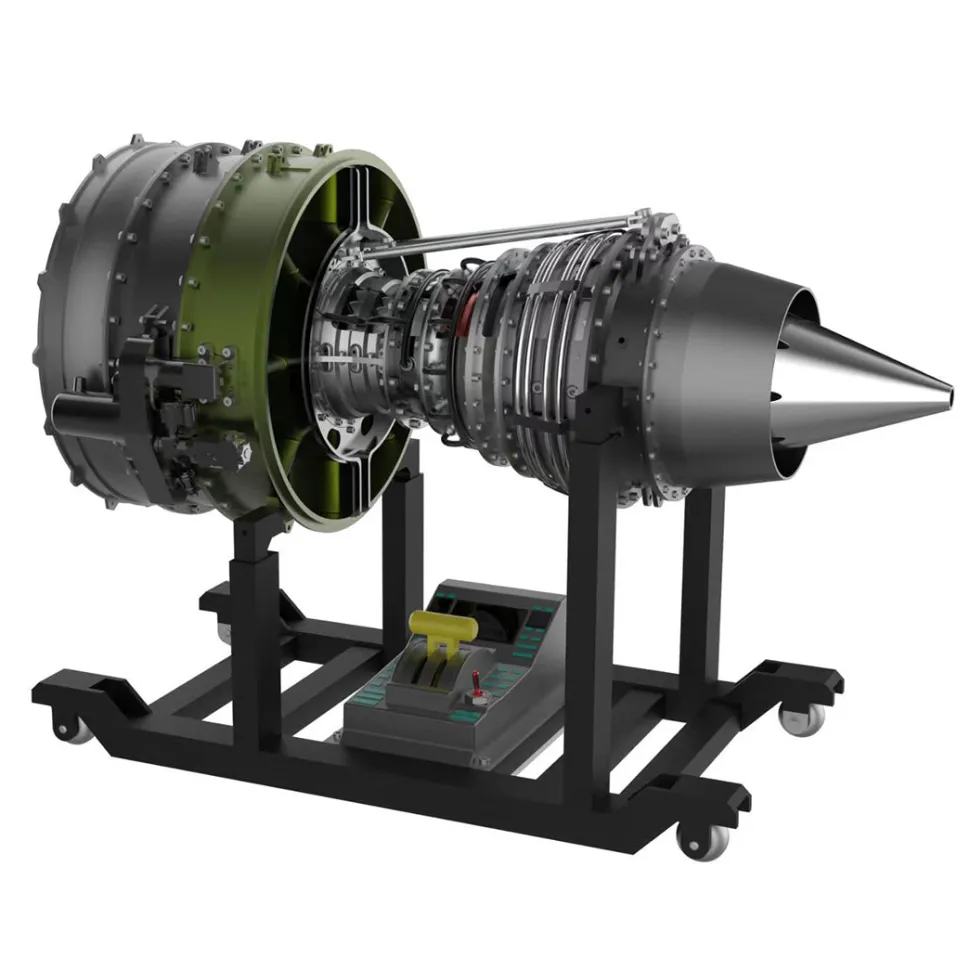 Turbofan Engine Model Kit that Works - Build Your Own Turbofan Engine - TECHING 1/10 Full Metal Dual-Spool Turbofan Engine Aircraft Jet Engine Model 1000+Pcs