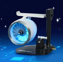 Turbo Jet Engine Desktop Fan High-Speed Cooling with Futuristic Design