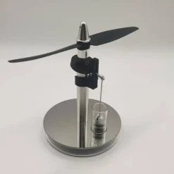 Two-blade Propeller Swashplate Low-Temperature Stirling Engine Model