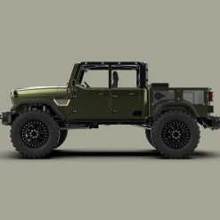 TWOLF TW-715 V8 Engine Powered 1:10 Scale RC Off-road 4WD 4-Door Pickup Truck Vehicle Crawler Kit