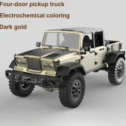 TWOLF TW-715 V8 Engine Powered 1:10 Scale RC Off-road 4WD 4-Door Pickup Truck Vehicle Crawler Kit with Electronic Equipment