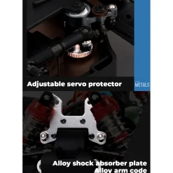 Typhoon Shell 1/12 Scale 2.4G 4WD Brushless RC Off-Road Car Model - RTR Version