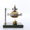 UFO Spin Suspension Steam Engine Model DIY Engine Kit with Copper Boiler and Alcohol Lamp