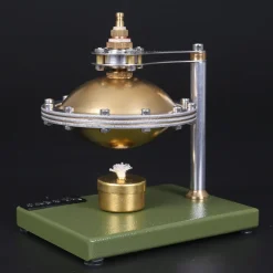 UFO Spin Suspension Steam Engine Model DIY Engine Kit with Copper Boiler and Alcohol Lamp