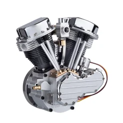 Upgrade Base with Fuel Tank Set for CISON V-Twin V2 FG-18VTP Engine Model