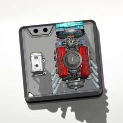 Upgraded Aluminum Engine Stand for TOYAN FS-V800WGPC Engine Model