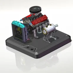 Upgraded Stand for TOYAN V8 FS-V800WGPC Engine Model