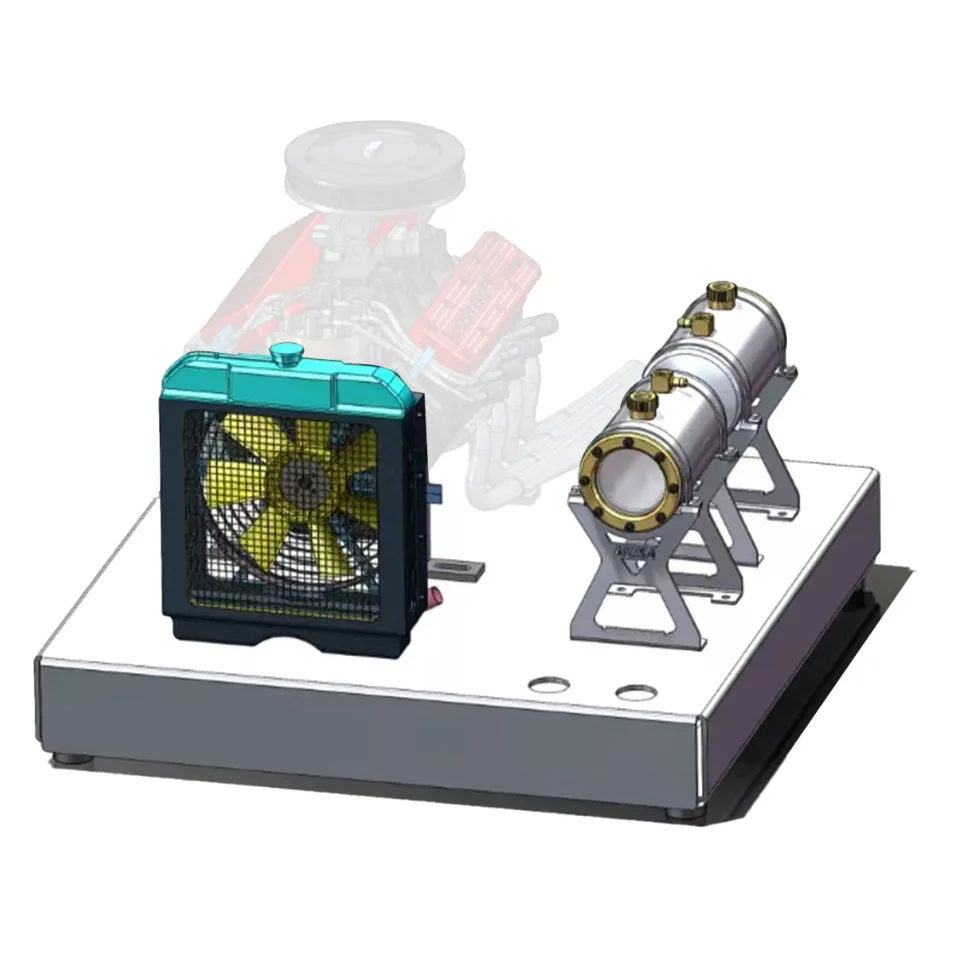 Upgraded Stand for TOYAN V8 FS-V800WGPC Engine Model